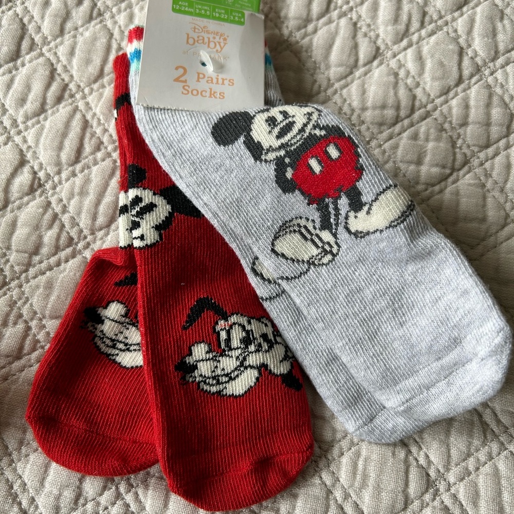 Disney Kids Socks.